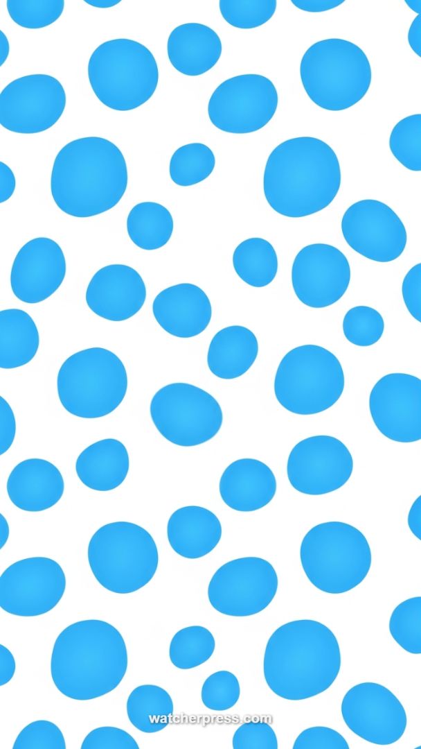 Abstract Blue Pebble Cluster Wallpaper for Clarity and Calm
