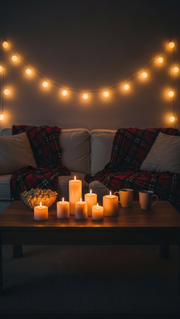 Ambient Warm White Indoor Festoon Lights for Cozy Holiday Gatherings