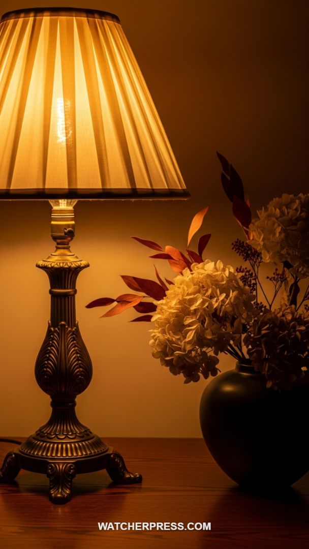 Ambient Warmth: Mastering Cozy Aesthetics with Pleated Shades and Vintage Accents
