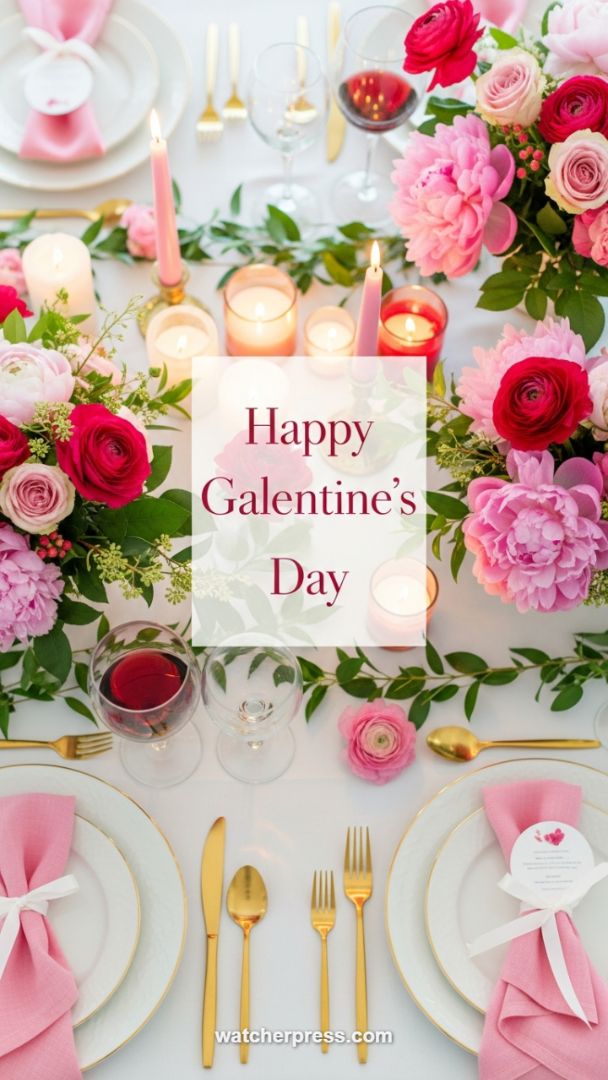 Budget-Friendly Opulence: Leveraging Gold Flatware and Lush Florals for a Designer Tablescape