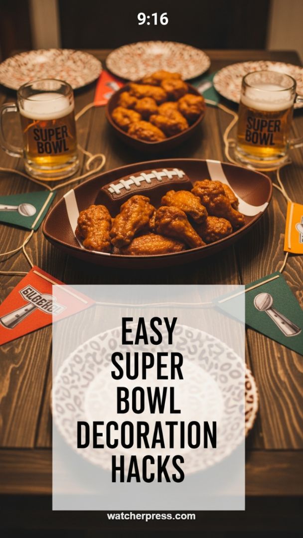 Championship Appetizer Presentation: Serving Wings and Beer with Super Bowl Style.