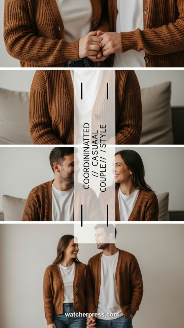 Coordinated Knitwear: The Effortless Street Style of Matching Cardigans