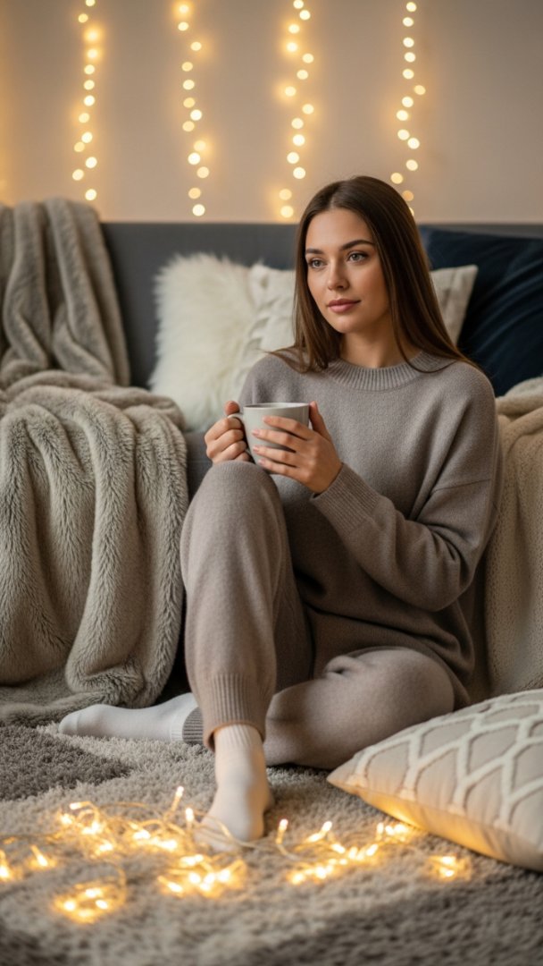 Draping Warm White LED Curtain Lights for Ultimate Holiday Ambiance