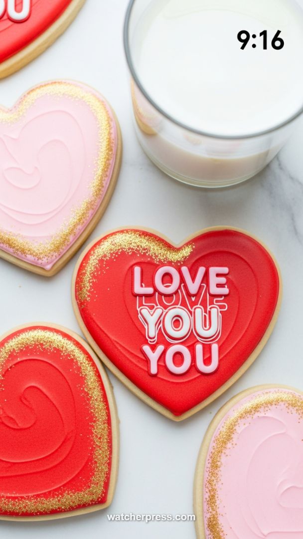 Edible Opulence: Gilded, Personalized Sugar Cookies for High-End Dessert Styling