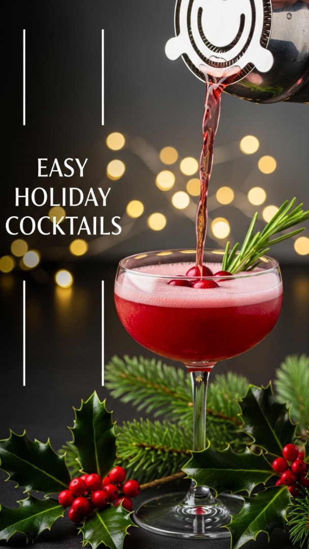 Effortlessly Elegant: The Ultimate Easy Holiday Cocktail Recipe