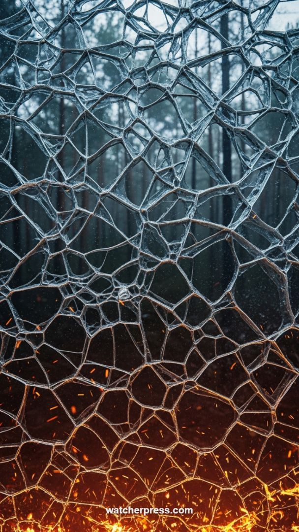 Elemental Fracture: Glacial Web Meeting Incendiary Glow