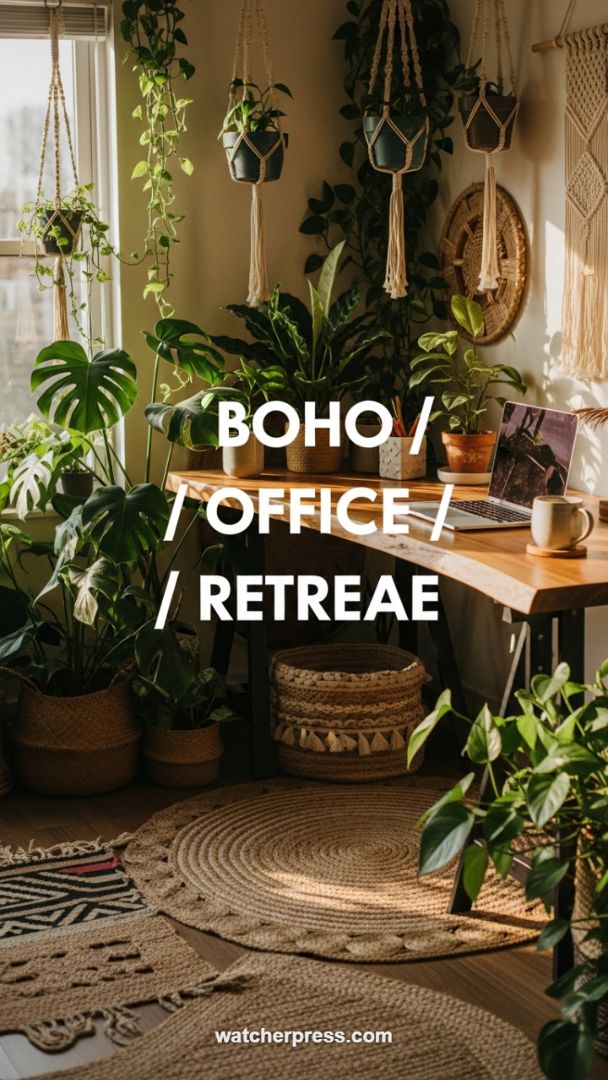 Elevating Productivity: DIY Macrame Hangers for the Ultimate Boho Office Jungle
