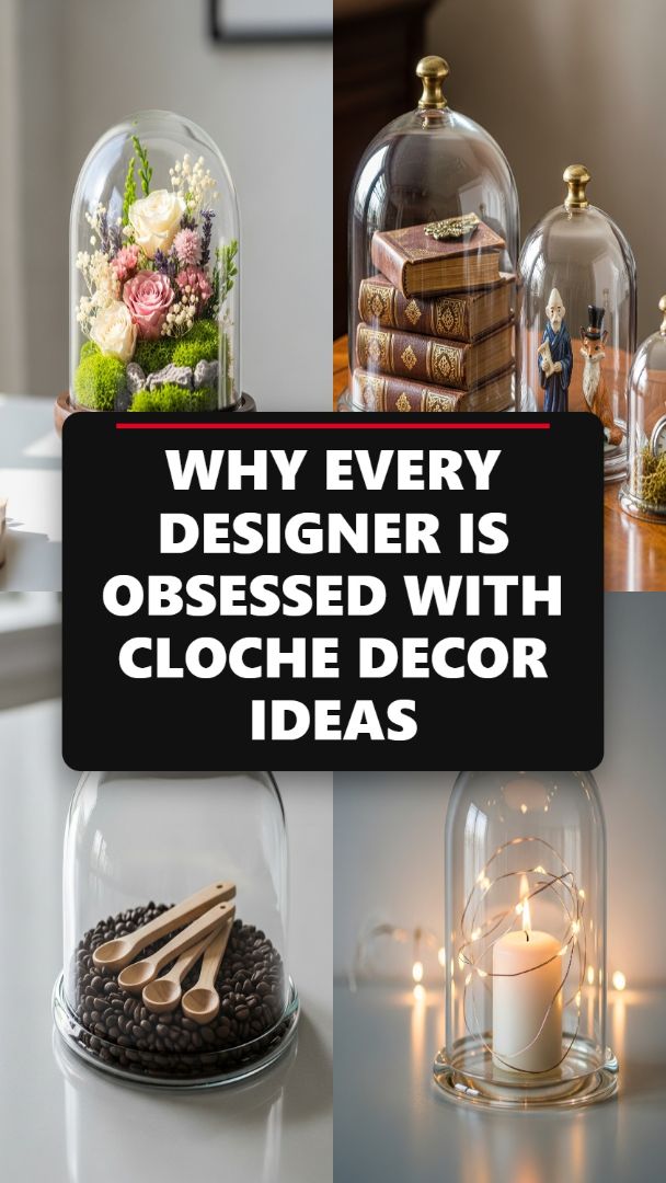 Elevating Vignettes: The Timeless Appeal of Decorative Glass Cloches