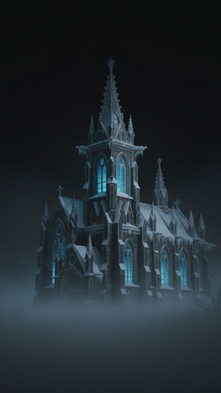 Frozen Gothic Sanctuary: The Citadel of Cerulean Light