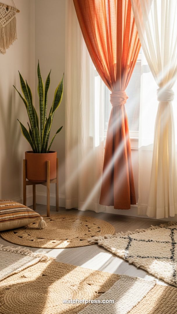 Harnessing Spring Light: The Power of Terracotta, Textures, and Sheer Curtains
