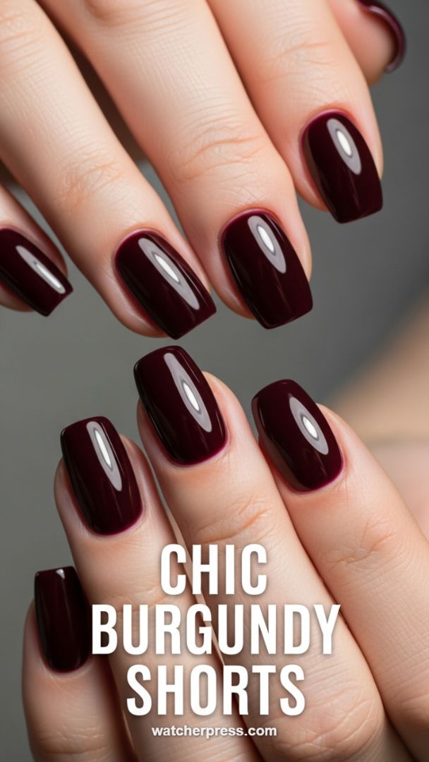 High-Gloss Oxblood: The Deep Cherry Manicure for Instant Sophistication