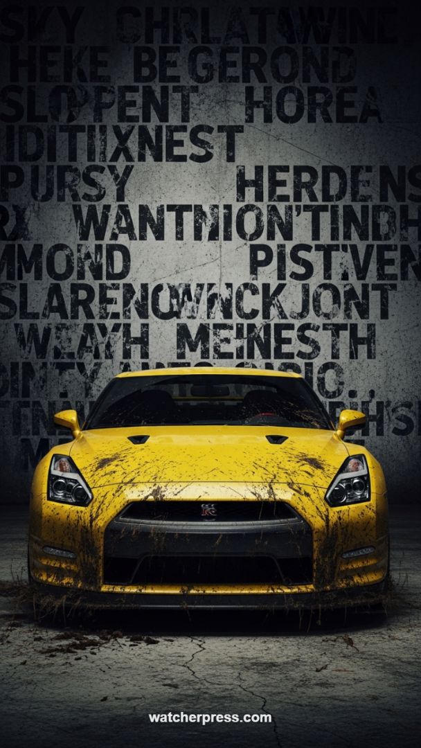 High-Octane Motivation: The Gritty, Mud-Splattered Sports Car Wallpaper