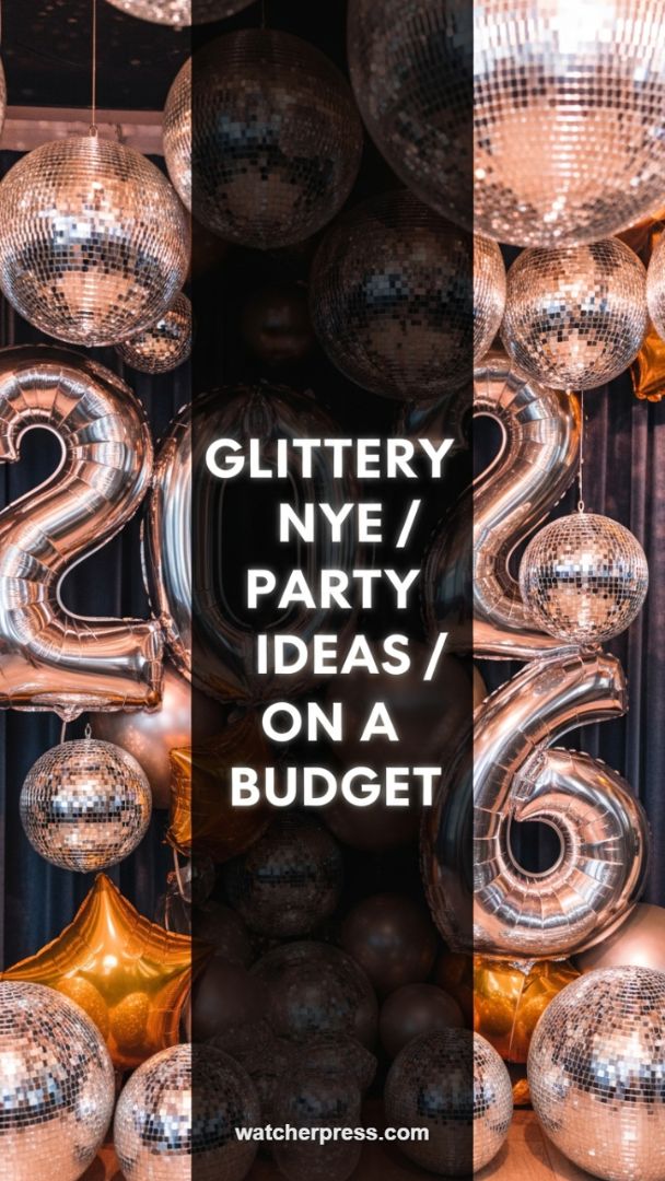 High-Shine DIY Decor: Maximizing Impact with Disco Balls and Foil Numbers