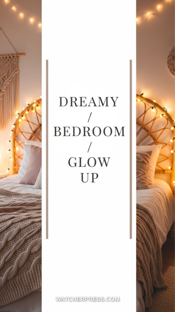Hygge Lighting and Textured Layers for a Dreamy Bedroom Retreat