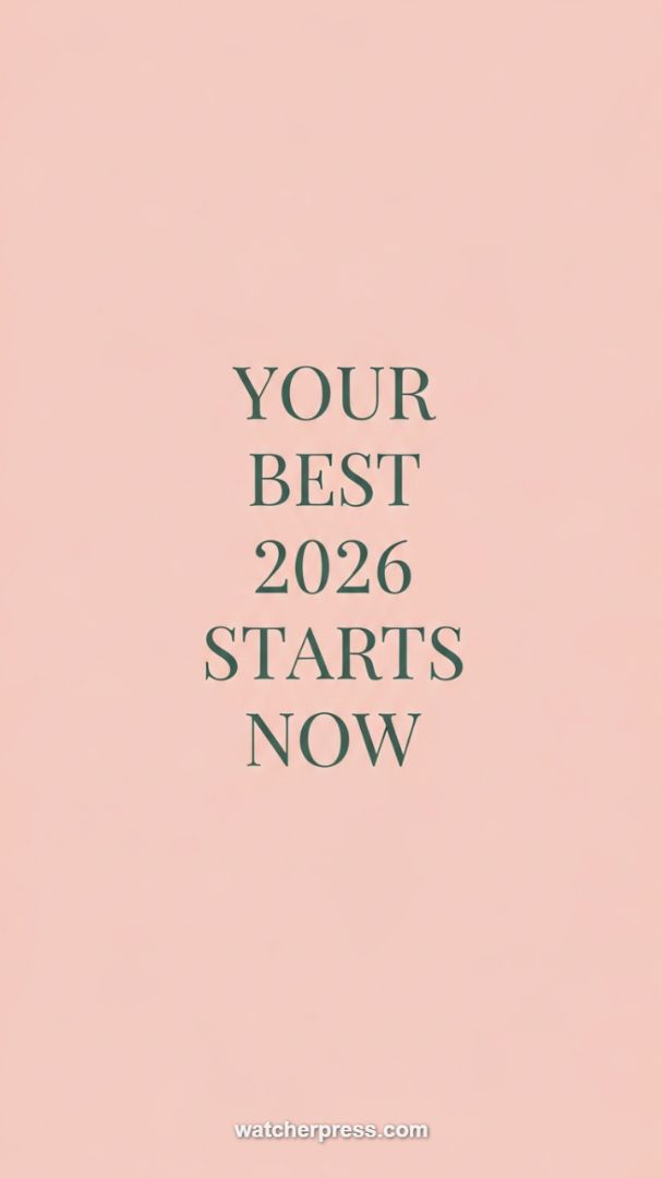 Immediate Action Prompt: The Elegant Reminder for Starting Your 2026 Vision Board Now