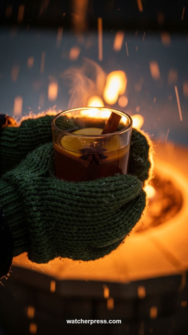 Interactive Warmth: Setting the Mood with a Spiced Cider Station Centerpiece
