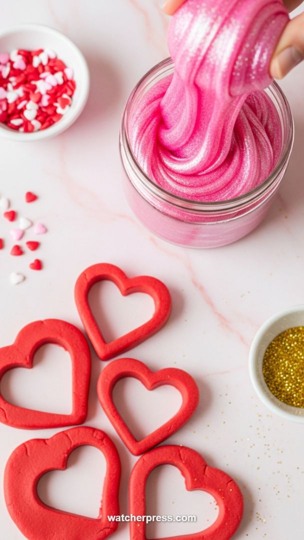 Iridescent Hot Pink Sculpting Gel for Dimensional Nail Art