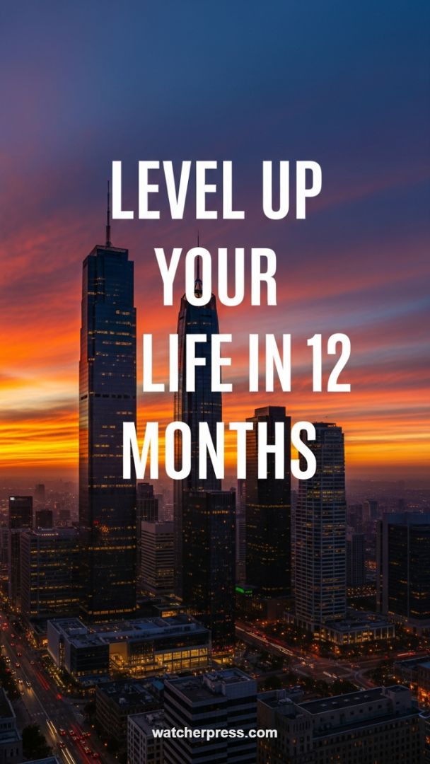Level Up Your Life: The Power of 12-Month Time-Bound Ambition