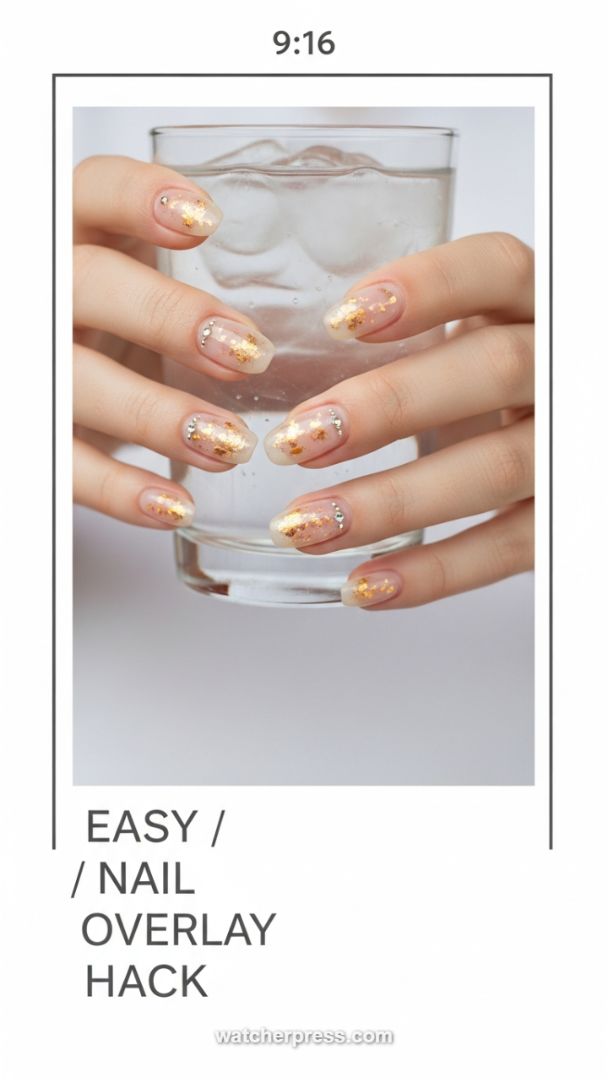 Mastering the Sheer Overlay Hack: Gilded Gold Flake Encapsulation