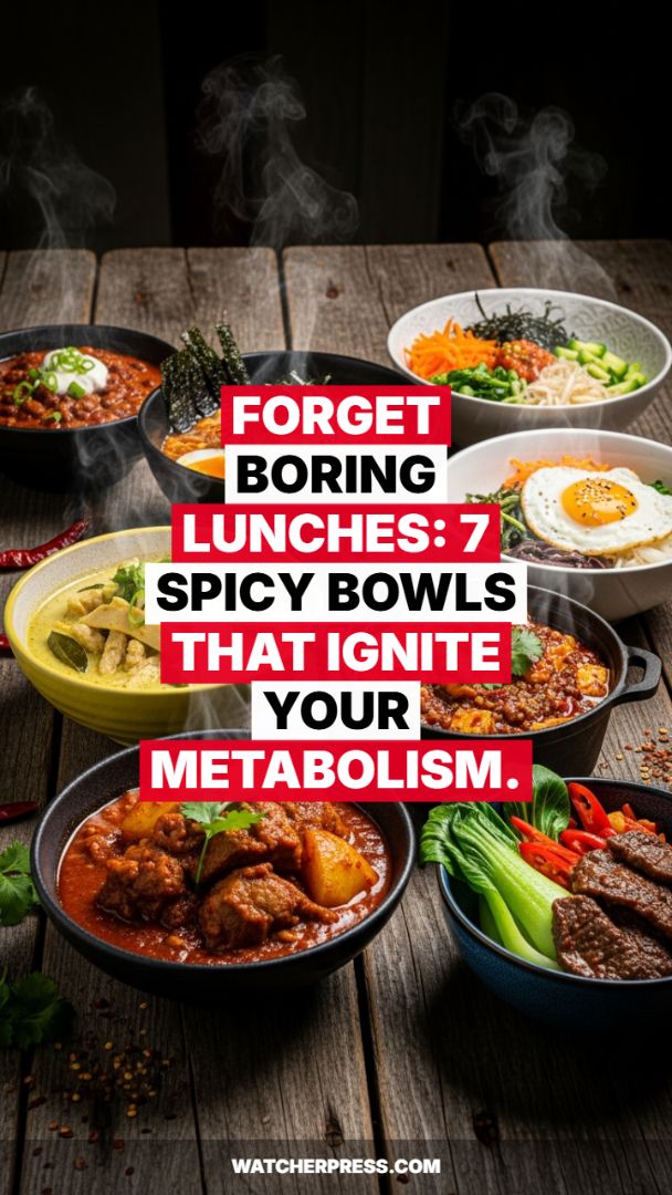 Metabolism-Boosting Meal Prep: Diverse & Spicy 'Dump-and-Go' Bowls