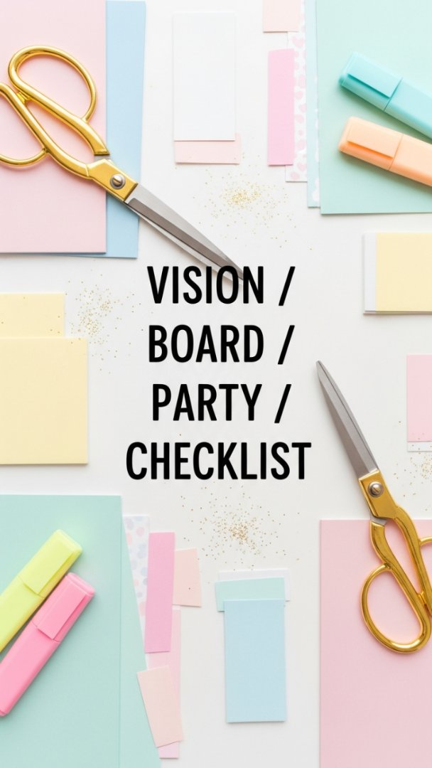 Pastel Planner's Toolkit: Vision Board & Goal Setting Essentials