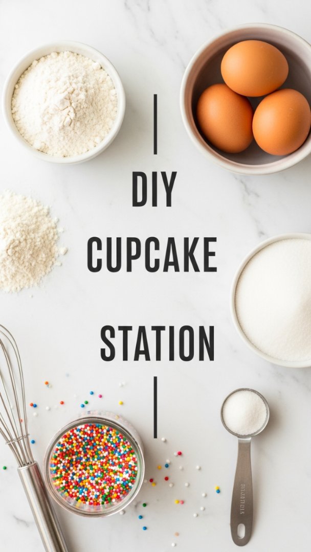Prepping the Perfect Baking Station: Essential Ingredients for Cozy Cupcakes