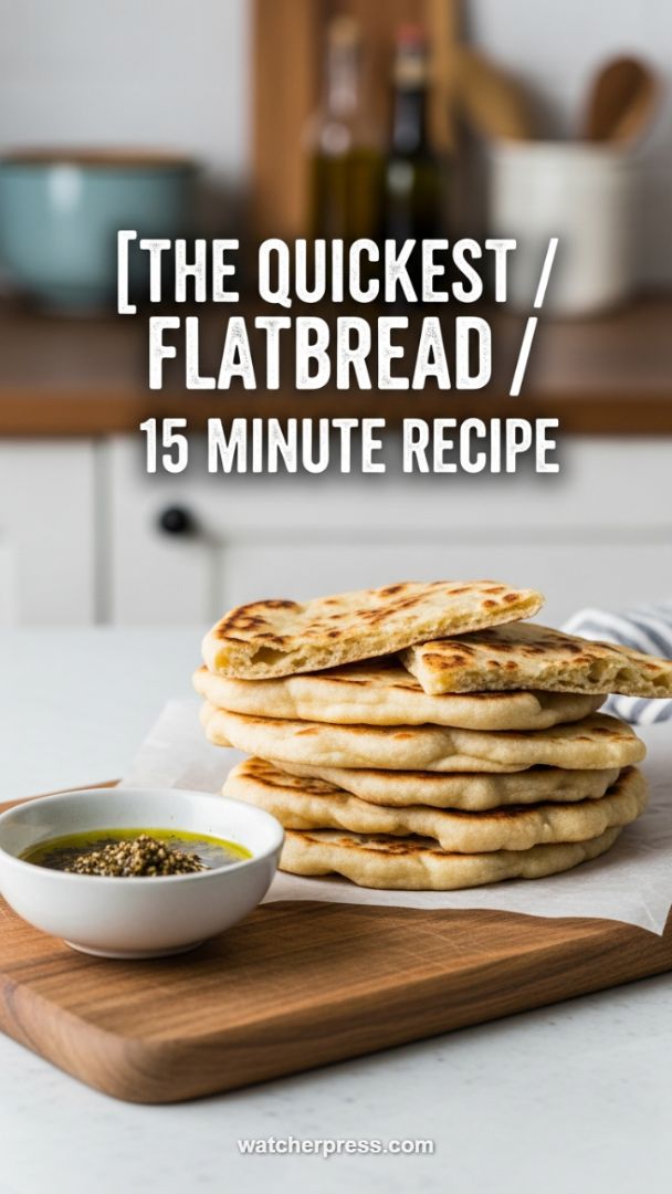 Speedy 15-Minute Flatbread: The Perfect Instant Pot Companion Side