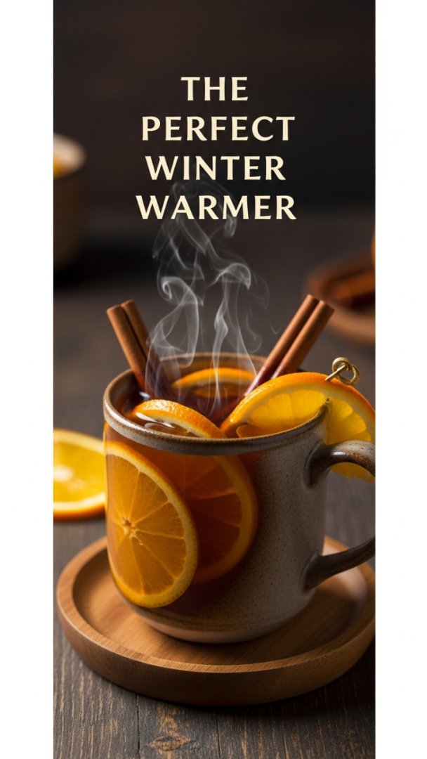 Steaming Hot Mulled Beverage: The Essential Citrus and Cinnamon Winter Warmer