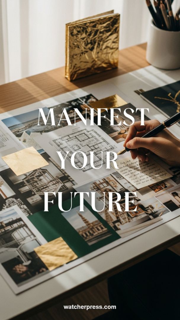 Strategic Visioning: Combining Architectural Blueprints and Written Affirmations for Manifestation