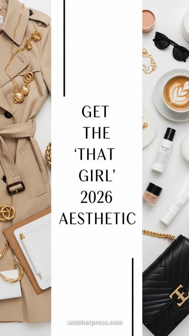 The Curated 'That Girl' Aesthetic: Visualizing High-Value Lifestyle and Success.