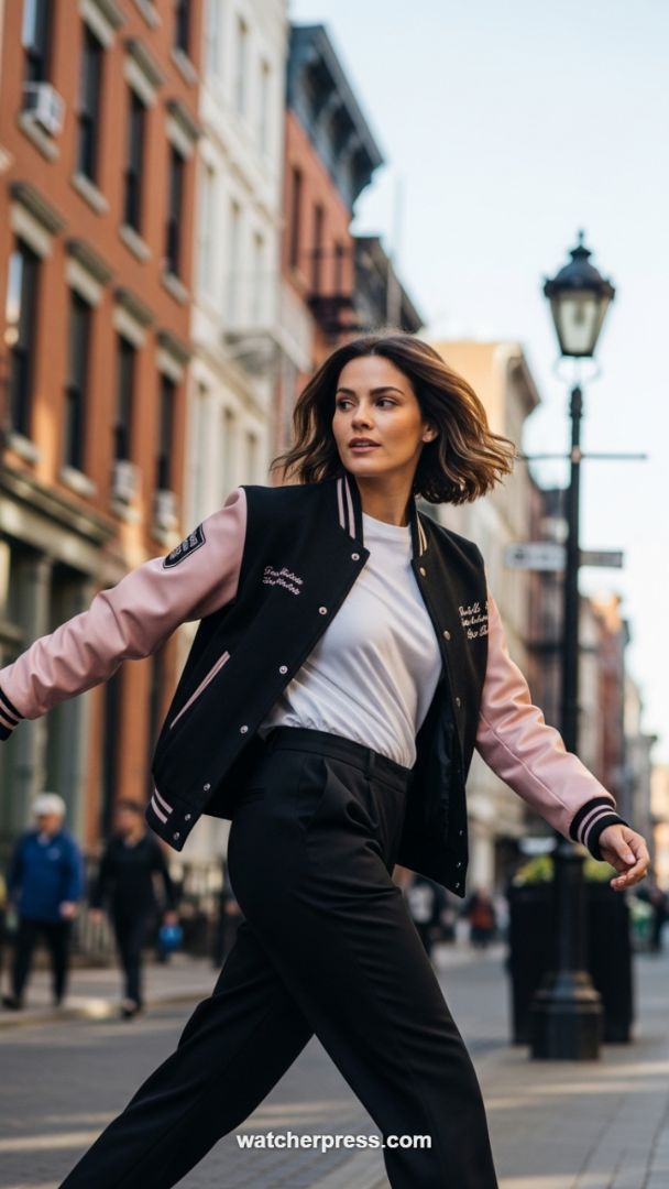 The Elevated Varsity Look: Blending Tailoring and Collegiate Chic for Urban Confidence