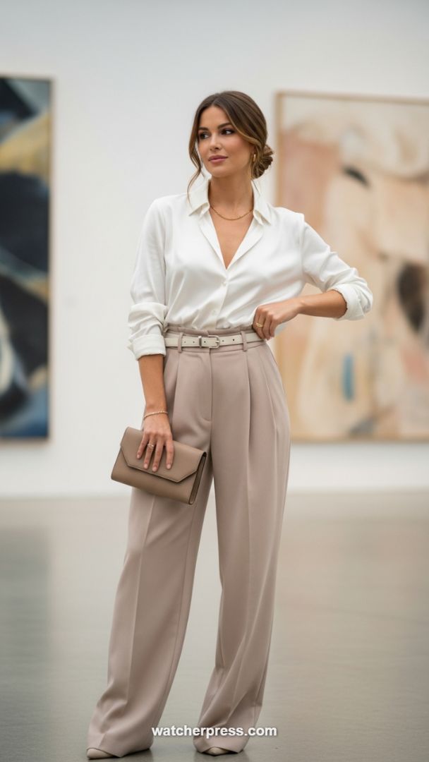 The Essential Neutral Palette: Investing in Timeless Tailoring and Silk
