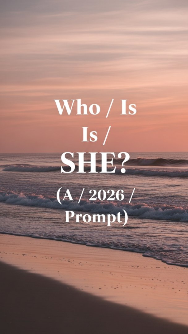 The Future Self Identity Prompt: Who Is SHE? (2026 Vision)