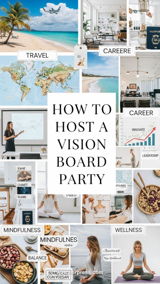 The Intentional Host: Curating a Vision Board Workshop for Sophisticated Engagement