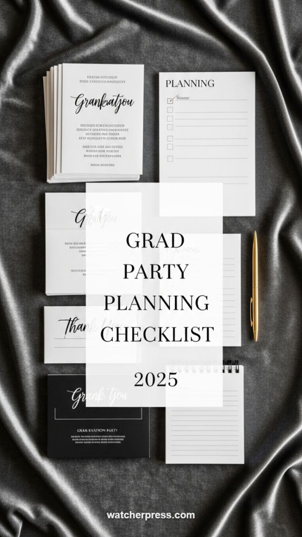 The Luxe Graduation Planning Suite: Essential Stationery for a Stress-Free 2025 Celebration