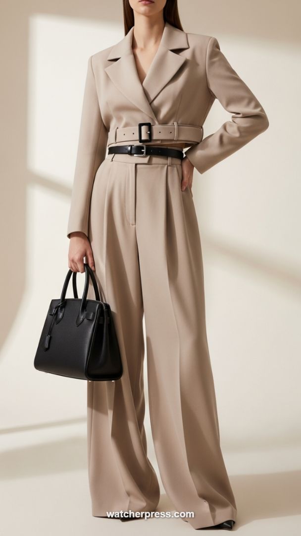 The Monochromatic Power Suit: Mastering Quiet Luxury with Tailored Beige Separates