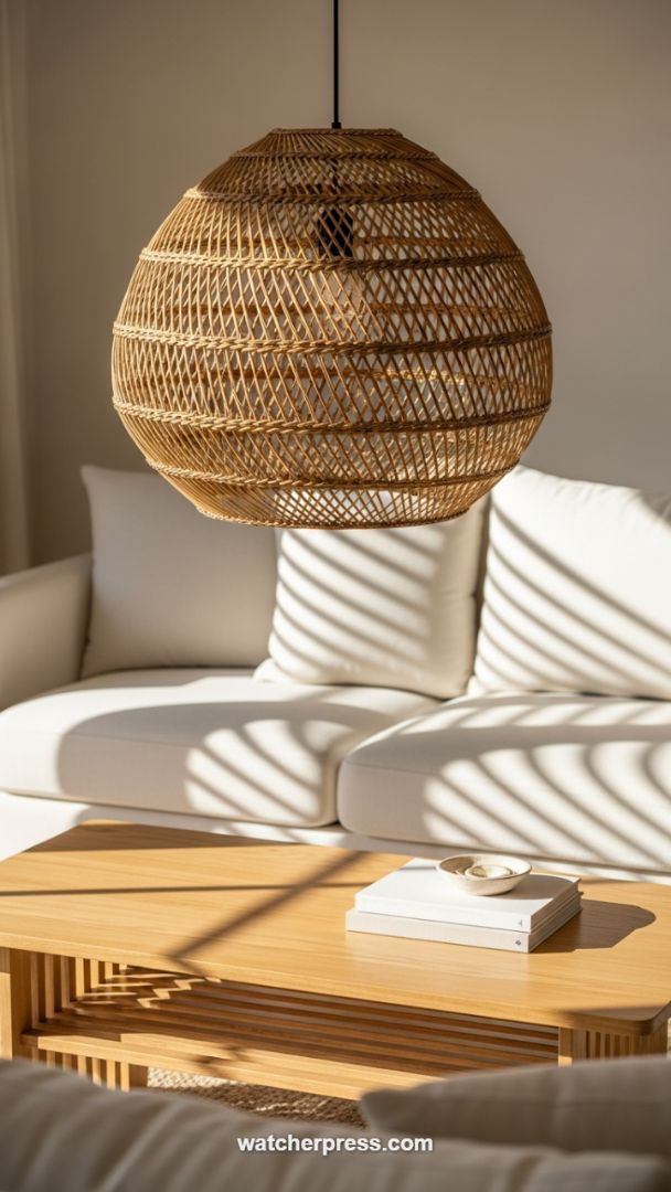 The Organic Glow: Inspiring DIY Lighting Solutions with Natural Textures