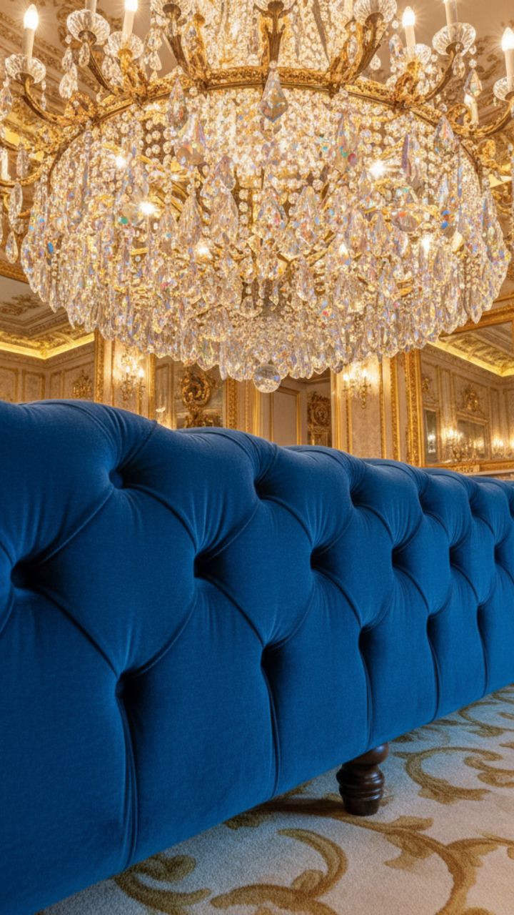 The Palace Sparkle: Bringing Home the Baroque Chandelier
