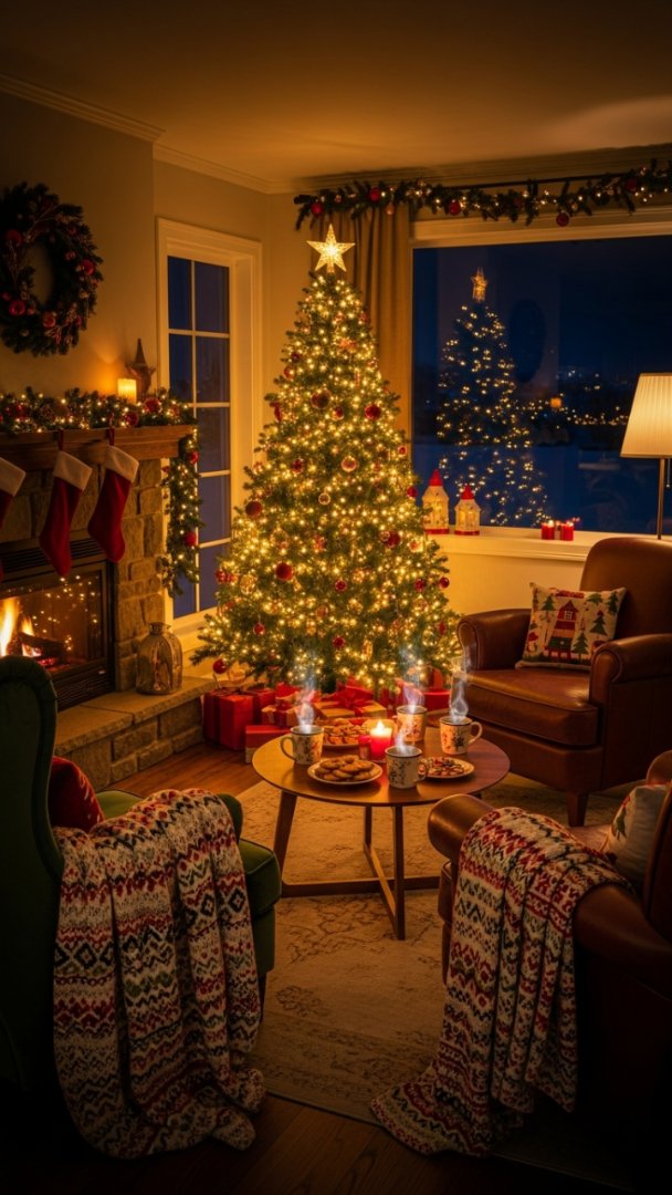 The Perfect Fireside Retreat: An Ambiance for Enjoying Winter Treats