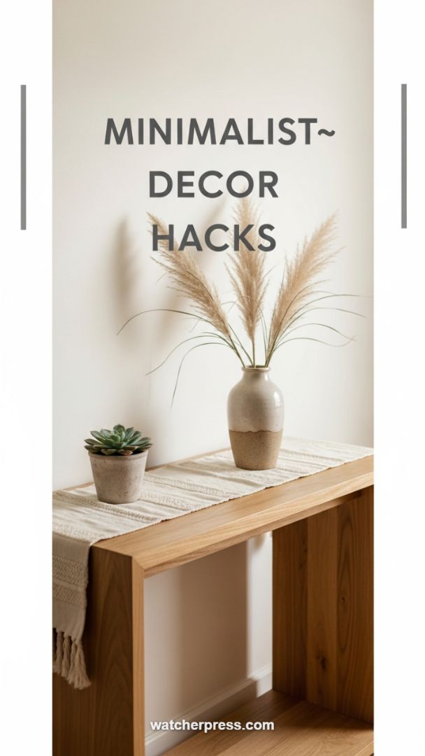 The Perfect Hand-Woven Runner: Elevating Minimalist Console Decor