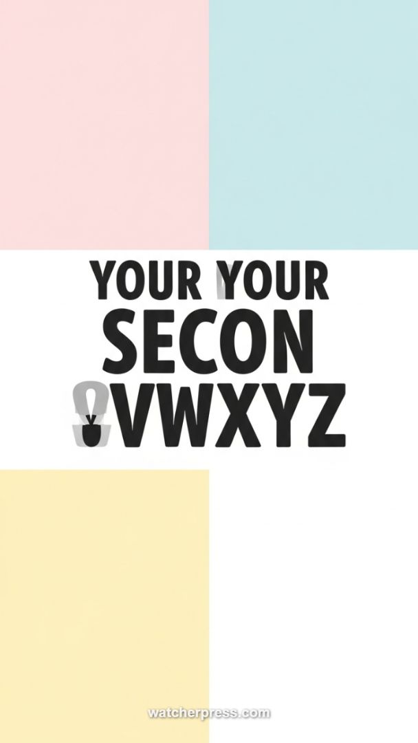 The Power of Pastel Color Blocking and Bold Typography in Vision Board Design