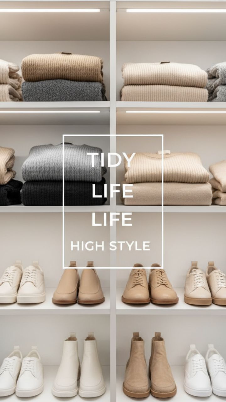 The Secret to a High-End Closet: Integrated LED Shelf Lighting