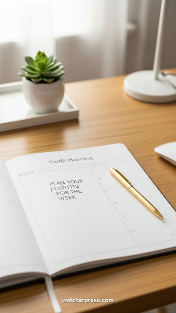 The Strategic Tool for Effortless Style: Weekly Outfit Planning