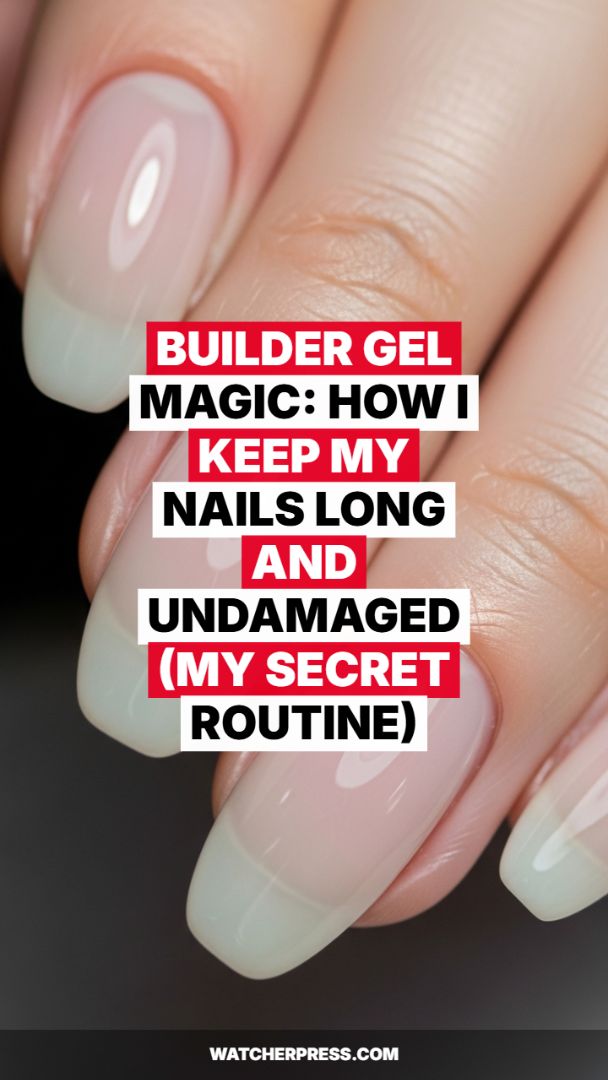 The Structured Manicure: Builder Gel for Undamaged, Extended Length