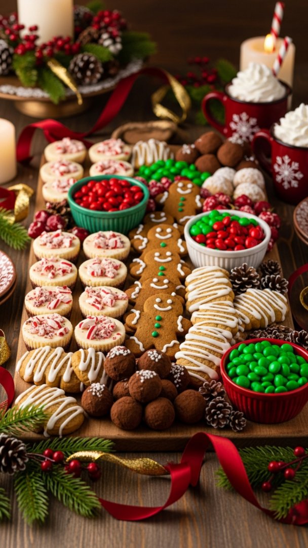 The Ultimate Festive Holiday Dessert Charcuterie Board