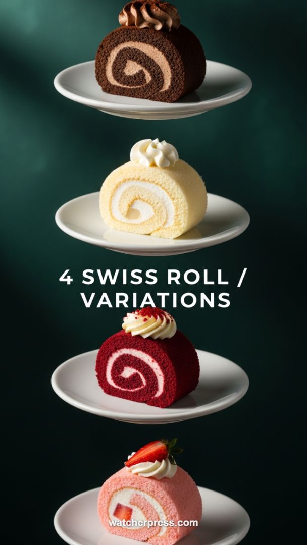 The Ultimate Roll Cake Collection: Effortless Gourmet Swiss Roll Variations