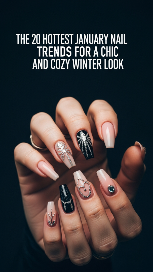 The 20 Hottest January Nail Trends for a Chic and Cozy Winter Look