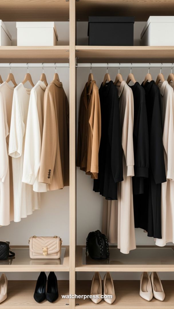 Visualizing the Elevated Lifestyle: The Organized Capsule Wardrobe as a Manifestation Goal