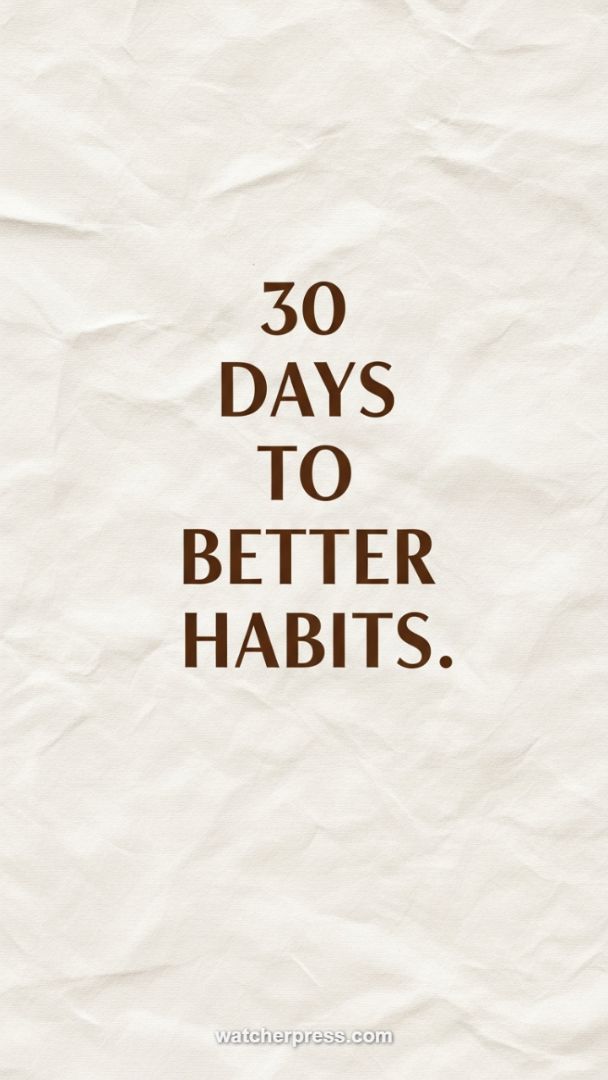 Visualizing the Habit Loop: The 30-Day Commitment Section