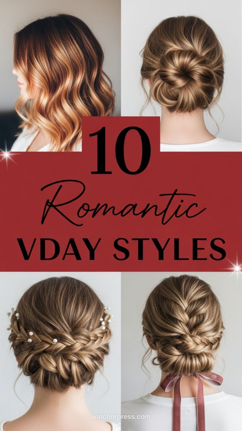 50+ Viral Haircuts: The Ultimate Style Guide for Every Length (Short, Curly, Updos & More) 1. 10 Romantic Styles for Date Night (VDAY Inspired)